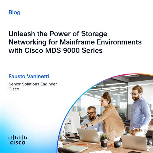 Switch things up with Cisco MDS 9000. Now z17 qualified and FICON friendly.  Don’t miss the specs! Read the blog https://cs.co/6182APhzy #CiscoDCC | Cisco Data Center and Cloud | Facebook