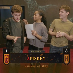 55 reactions | It's a fierce duel of spelling ability. Nick takes on Bubba in our cleverly named game, Spell that Spell! Watch in full on YouTube! | Harry Potter and the Cursed Child | Facebook