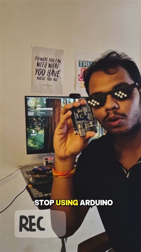Shantanu Shendre on Instagram: "🚫 Stop Using Arduino & ESP32 to learn Embedded. Comment "STM32" For Free GUIDE/Softwares Sounds harsh? Maybe. But if you're an engineering student or hobbyist who wants to grow into a real embedded engineer, this is the truth you need to hear 👇 Arduino & ESP32 are amazing for prototyping, beginner learning, hackathons, and quick PoCs. But the problem starts when students get stuck there forever — using the Arduino IDE and high-level libraries for every academic 