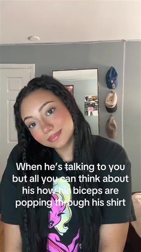 Admiring His Popping Biceps in Conversations