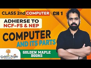 Log in Computer | CH-1 | Computer And Its Parts | Class 2 | GOLDEN MAPLE BOOKS