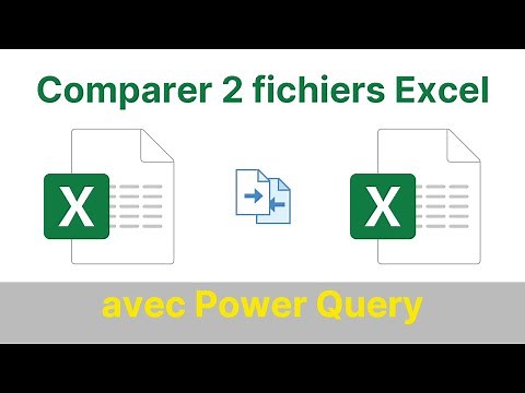 Comparer 2 fichiers Excel avec Power Query