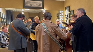 What a night at the Grand Ole Opry Jeff Parker couldn’t join us tonight and we missed him. However, a certain gentleman dropped by our dressing room and noticed we didn’t have a mandolin player and said he would step in but he didn’t have a mandolin. The next thing we know, is he left our dressing room and hunted down and borrowed a mandolin and showed back up and rehearsed with us. He joined us on stage and sang a mighty fine tenor vocal because he is one of the best to ever do it! This guys na