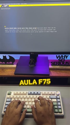 Aula F75 Sound Test | Thocky or Not? 🎧