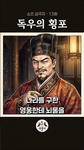 13화, 독우의 횡포 - 백성을 위해 참아낸 치욕 🔥 #삼국지 #쇼츠삼국지 #유비 #장비 #역사