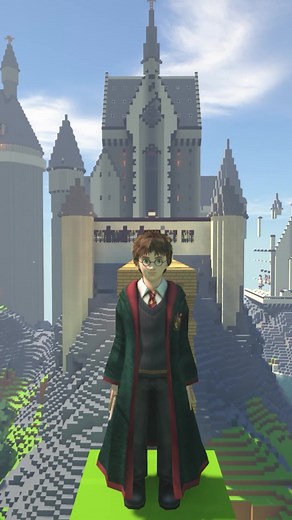 Summoning Harry Potter in Minecraft
