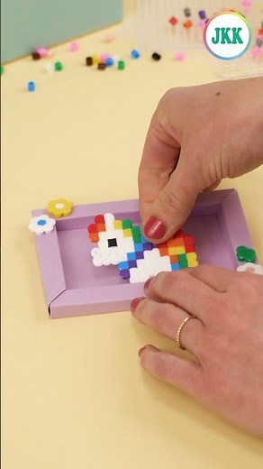 Bügelperlen-Bilderrahmen