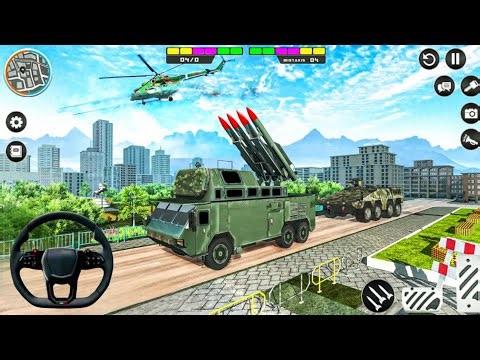 Rocket Launcher Truck Simulator - Missile Attack Extreme Destruction - Android Gameplay