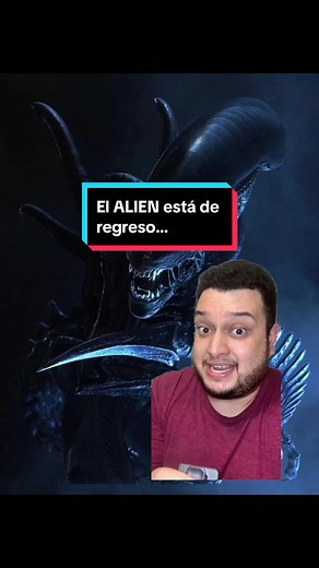 El icónico xenomorfo de la serie de películas de alien