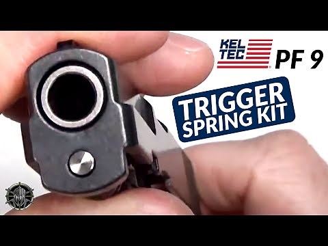 KEL TEC PF 9 Trigger Spring Kit & KEL TEC PF 9 Stainless Steel Guide Rod - M*CARBO