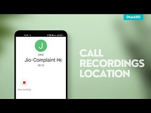 Google Dialer Call Recording Location | How to find Call Recordings of Google Phone App