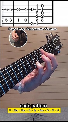 ギター練習 コード進行の基本トレーニング！ #guitarlessons #guitar