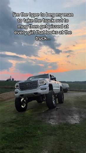 Begging My Man to Take His Truck Out to Mog — TruckTok Relationship Moment