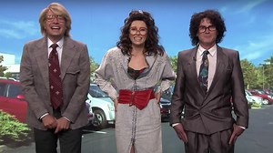 Jessica Biel and Jimmy Fallon keep cracking up during ridiculous spoof car commercial