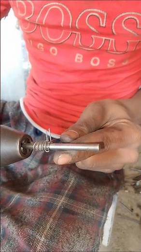 Closed End Spring Making Process Precision Coil Forming #springmaking #drillmachine