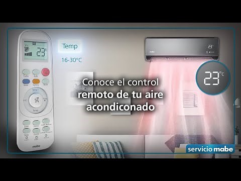 Mabe Aires acondicionados: Conoce el control remoto para aire acondicionado