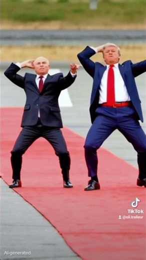 Trump et Poutine : Le duo de danse improbable ! (IA)