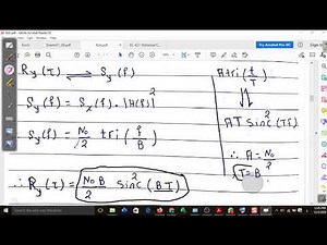 Lec 6 Sheet Additive White Noise