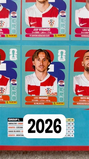 Panini World Cup 2026 Stickers - 2018 Now & Then! (PART THREE 🇭🇷✨)