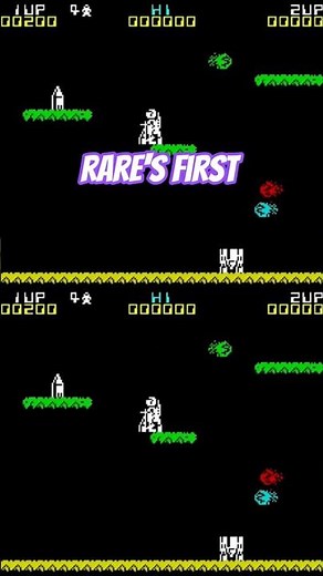 Blasting off into space with Jetman on the Evercade RARE Collection!