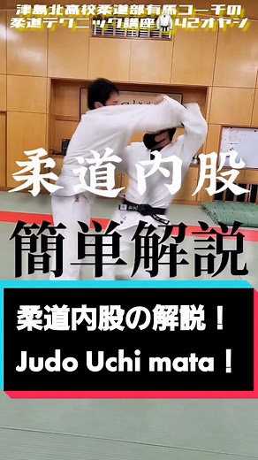 柔道内股テクニックの効果的な解説