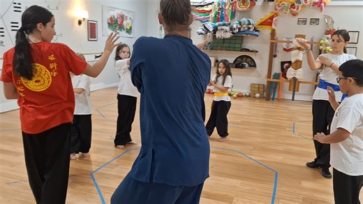 Our kids learn how to work the angles in martial arts with Baguazhang. Mondays, Tuesdays, and Thursdays at 4. Only at Dragon Phoenix. www.dragonphoenix.org | Dragon Phoenix