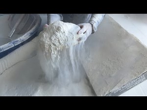 ASMR FLOOR POWDER POWDER PLAY AND CLEAN UP #ASMR #powderplay