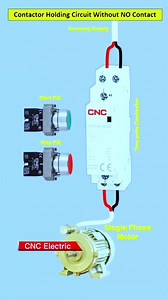 AC Modular Contactor Holding Circuit with Using any NO Contact #electricity #electronics #electrician #reelfb #foryouシ #foryoupageシ #fypシ #viralvideoシ #viralreelsfb #fbreelsvideo | 𝐄𝐥𝐞𝐜𝐭𝐫𝐨𝐧𝐢𝐜 𝐂𝐨𝐦𝐩𝐨𝐧𝐞𝐧𝐭𝐬