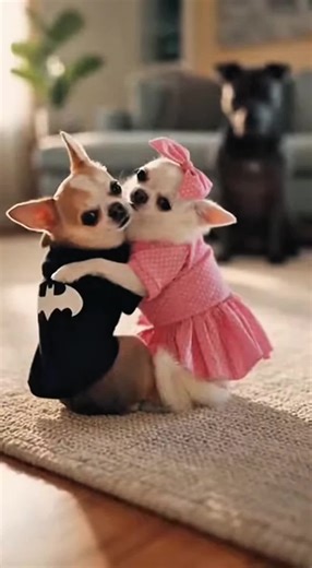 When Pipi gets a girlfriend #LIVEIncentiveProgram #FamilyonLIVE #PaidPartnership #chihuahuas #funnydog