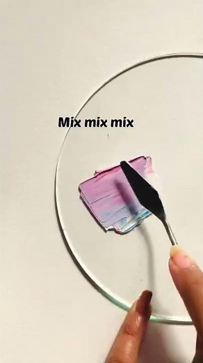 How to make Lavender #12🔹| Oil paint | Color mixing | #colormixing #colorwheel