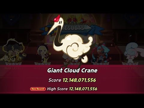 Stormbringer Cookie's Trial of Glory Giant Cloud Crane 12 Billion DMG Guide | Cookie Run Kingdom