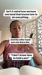 It doesn't work #funny #dominanthand #righthanded #writing #pen | Spill The Fun