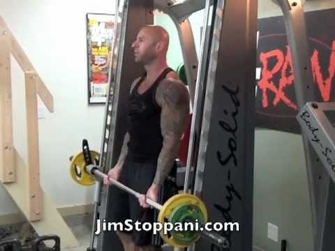 Smith Machine Curl Throw by Jim Stoppani