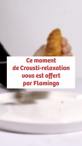 Panure > panique ✨ Laisse-toi bercer par les doux sons croustillants pour un moment rien qu’à toi. 🥰 | Flamingo