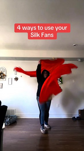 1.1K views · 13 reactions | Silk fan tutorial | Margaux Kuzma-Bartz | Facebook