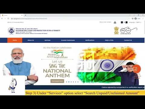 Learn How to Search Unclaimed Shares in 2 Minutes from IEPFA Portal || #unclaimedfunds