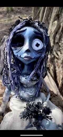 Making Corpse Bride Doll - Emily Up for Auction