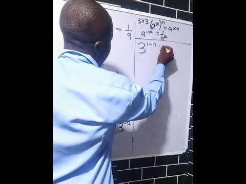 Simple Way of solving Indicial Equation. #waec #maths #gcec