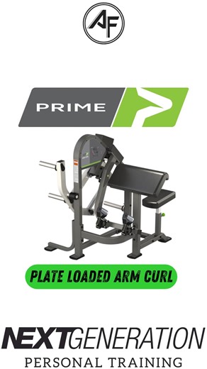 Steven | Personal Trainer & Online Coach | NGPT on Instagram: "@primefitnessusa Plate Loaded Arm Curl at @arkfitclub 🔥 If you want to build bigger, stronger arms with precision, the Prime Fitness Plate Loaded Arm Curl is one of the best tools you can use for elbow flexor development. This machine allows you to train all elbow flexors—including biceps, brachialis, and brachioradialis—simply by changing your grip and execution. What makes this machine elite: 💥 Ability to bias all elbow flexors d