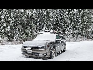 SNOW CAMPING IN A CAR! | Winter Camping in Mountains
