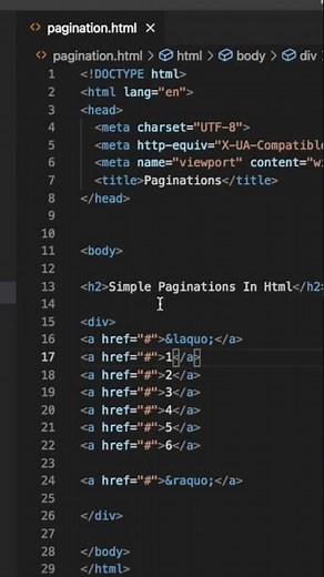 Are You Doing Pagination in HTML WRONG All Along?