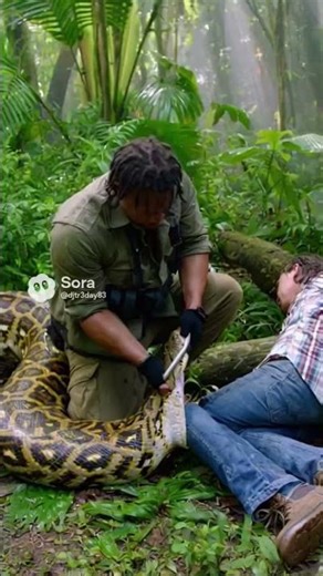 Men eating python 🐍🍽️ #Men #Python #Food #Djtr3Day #fyp