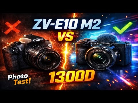 SONY ZV-E10 M2 VS CANON 1300D | PHOTOGRAPHY COMPARISION | HEMANTH CREATIONS