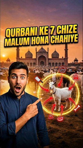 7 important things about Qurbani that every Muslim should know #shorts #ytshorts