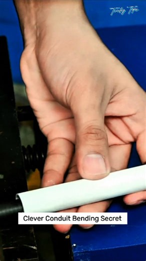 Tricky Tips on Instagram: "“Smooth curves, no kinks—this smart technique lets you bend electrical conduit pipes with clean control and pro-level accuracy. ✨ A trick that saves time and rework. . . #ElectricalWork #DIYTools #PipeBending”"