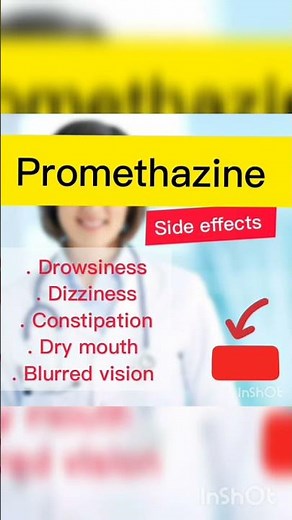 Promethazine side effects | #shorts |