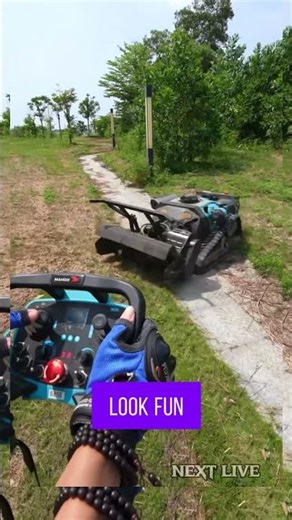 Cool or Dangerous? Remote Control Lawn Mower Test
