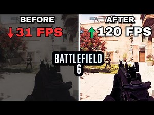 🚀 Battlefield 6 Open Beta: INSTANT FPS Boost + Fix LAG & STUTTER! (120+ FPS GUARANTEED)