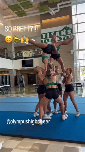 This is such a great stunt sequence! 📣😊🙌 credit @olympushighcheer Have a great day! 📣😊 #cheerleadingcoachingcenter #cheerleadingplanner #howtocoachcheerleading #cheercoach | Cheerleading Coaching Center