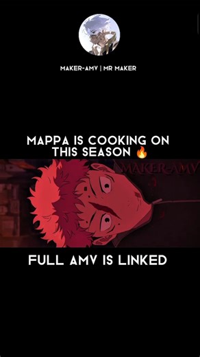 Full AMV is linked #jujutsukaisen #jjkseason3 #amv #makeramv